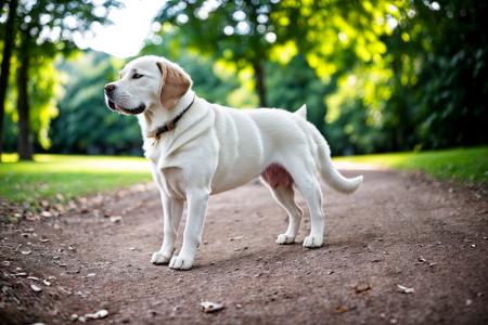 Zeiss_style,a dog,outdoors at night,masterpiece, best quality,super detailed, high resolution, very detailed, 8k uhd, (fidelity, fidelity: 1.5),(natural light), amazing, photon mapping, radiosity, amazing physically based rendering, fine detail, best, high quality , RAW Photo, (Bokeh: 0.8), Realistic, (Depth of Field: 0.8),Bokeh background,