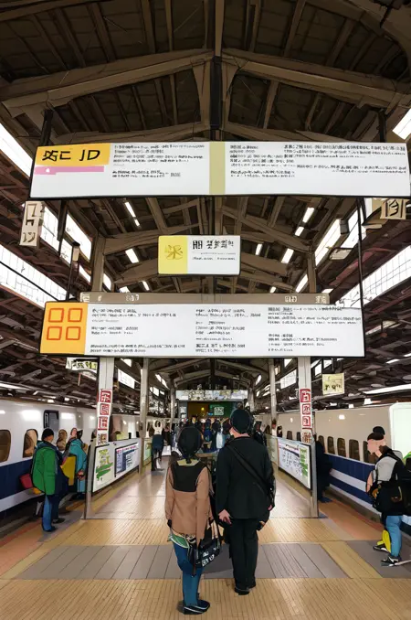 東京駅 東海道・山陽新幹線ホーム