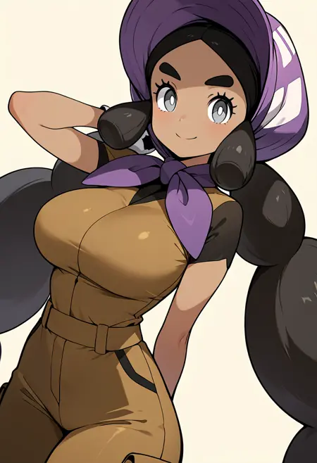 Hapu: Poni Kahuna | ハプウ (Pokemon) [Illustrious & Pony & SD1.5]