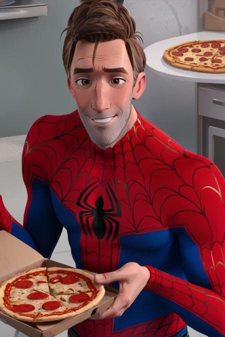 Spider-Man (Peter B. Parker) from Into the Spider-Verse [LoRA] v1.0 SDXL
