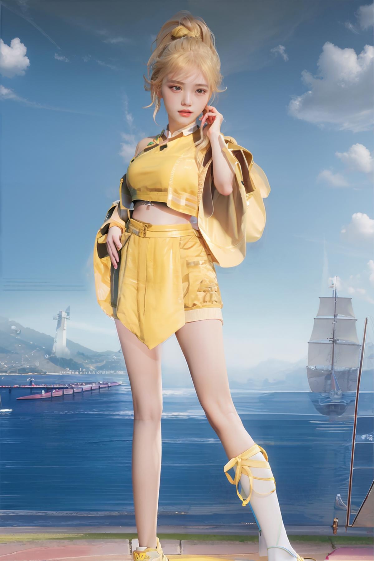 AI model image by yxq1907372886274