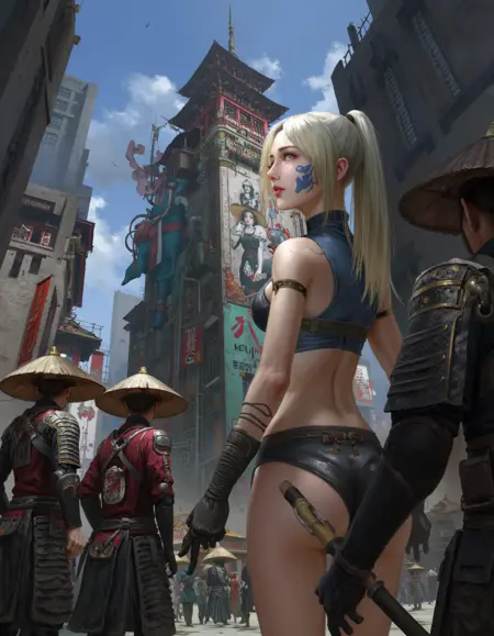 Futuristic Fantasy FLUX