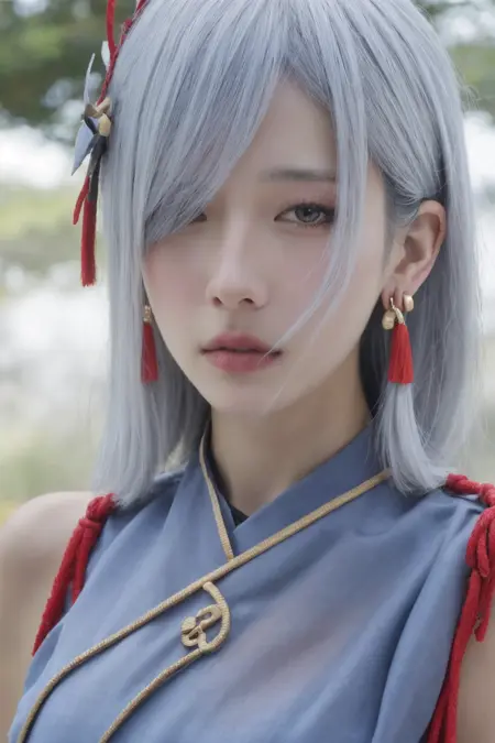 申鹤ShenHe-【赛博幻境】coser系列