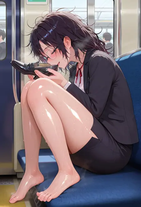 Smelling Own Shoes concept for Illustrious