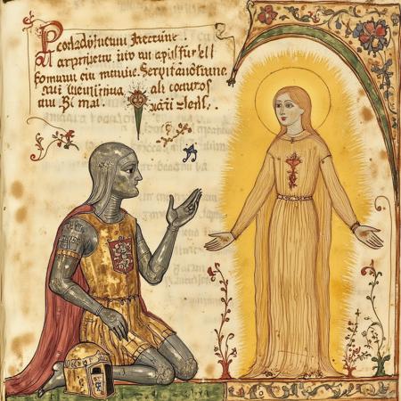 Medieval Manuscript Style [FLUX/KONTEXT] FLUX