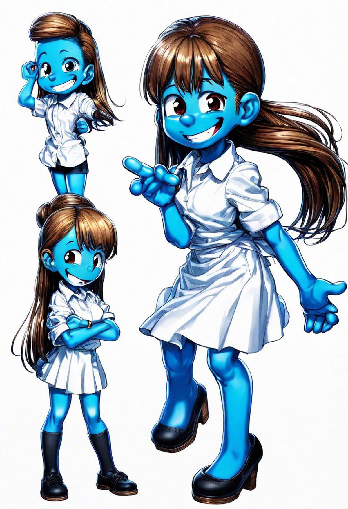 The Smurfs - SDXL image by Pops_T_800_Cyborg