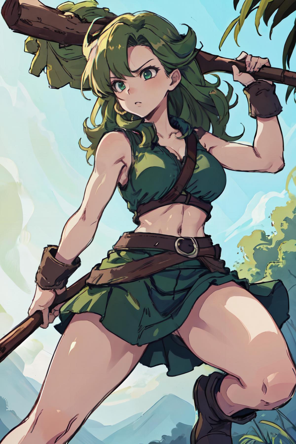 Ayla (ChronoTrigger) image by kokurine