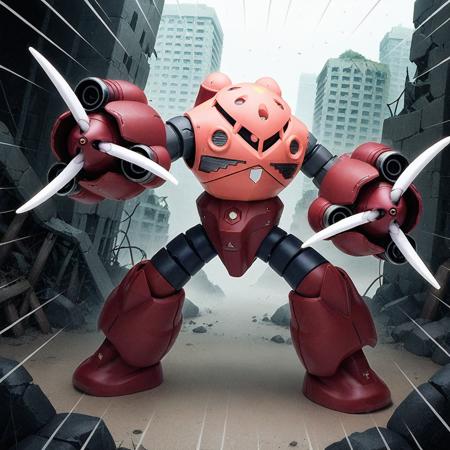 Mobile Suit Gundam MSM-07-A アメイジングズゴック [Amazing Z'Gok] v2.0