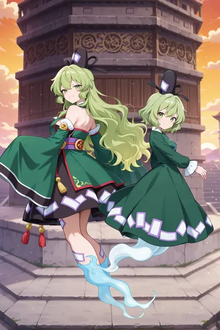 Soga no Tojiko (Touhou Project) - 蘇我屠自古 (東方)