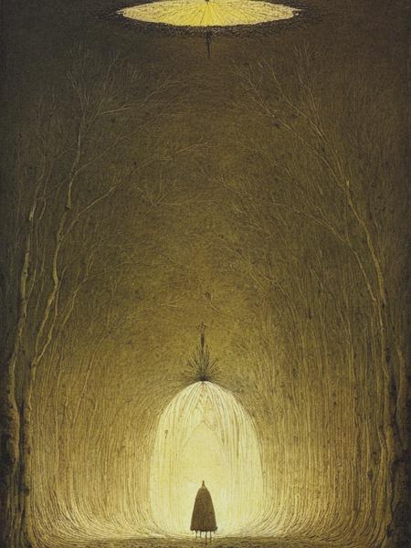 <lyco:JohnBauer:1.0> John Bauer illustration,