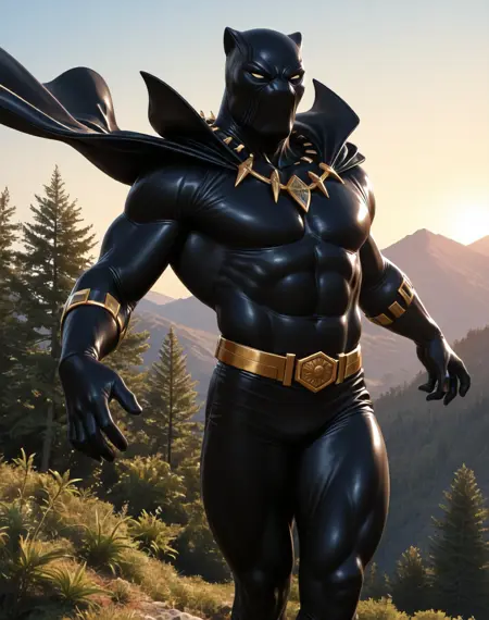 Black Panther (Marvel Comics) (Illustrious) (AD)