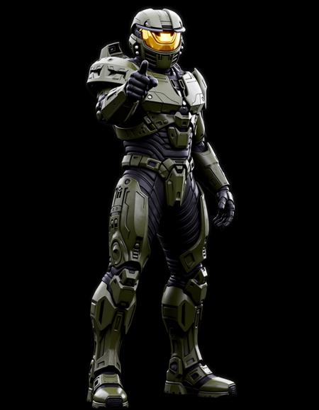 Halo Wars Mk IV spartan FLUX V1