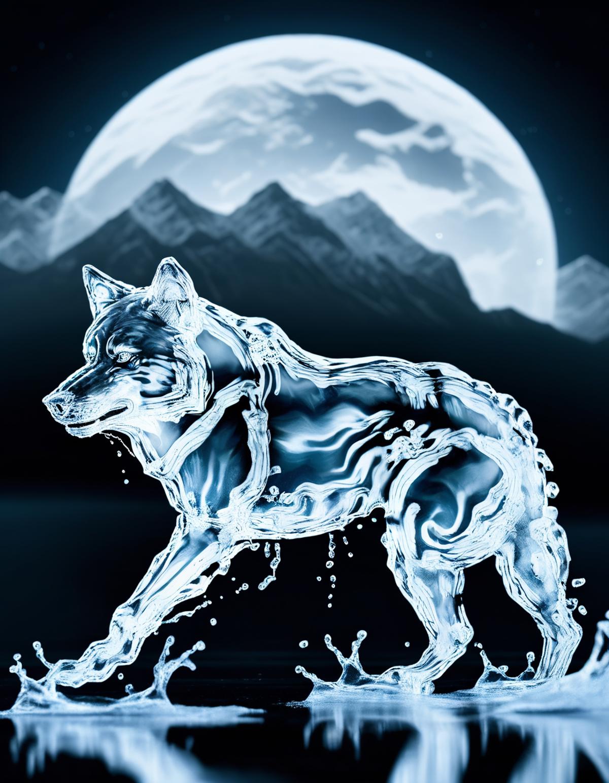 XL Special effects water art style image by Ben4Arts