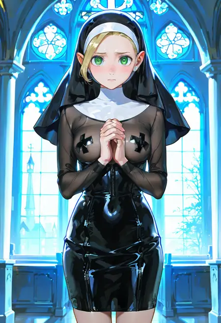 Nuns - Cross Pasties