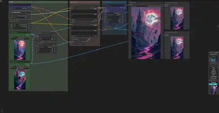 Image Blend Node (steps4 for schnell)