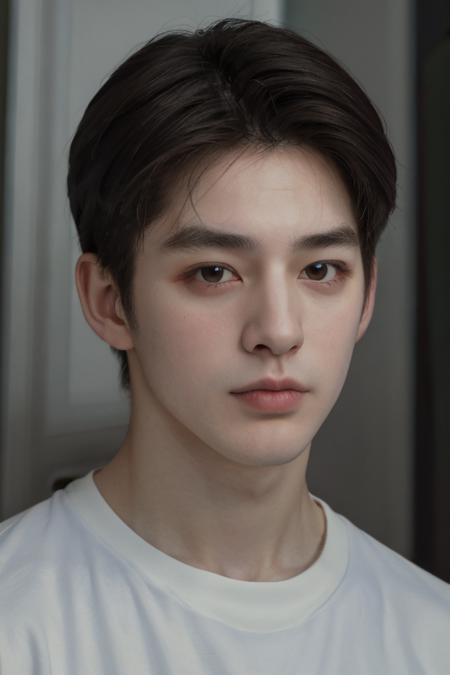 face focus, (absurdres, highres, ultra detailed),((masterpiece)), ((best quality:1.1)), High Resolution, 8k,1boy, best quality, masterpiece, (photorealistic:1.4), 4k, high quality, masterpiece, best quality, highres, dynamic poses, realistic, edward candra, mature male, looking at viewer <lora:detailed_eye:0.2> <lora:skinny_new_skin:0.2> <lora:edward-candra-v2-07:1>