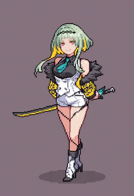 Kqnpixel Artist Sprite Style [Illustrious]