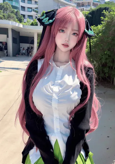 Nakano Nino in The Quintessential Quintuplets | Realistic LORA