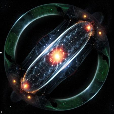 (Space battlecruiser) shaped like fractal (cucumber) in hyperspace, enters into real blackhole, real photo of blackhole hat shape on background,
dynamic movement, explosive force,  glowing, nebula, 8K resolution. shine, hyperspace gate