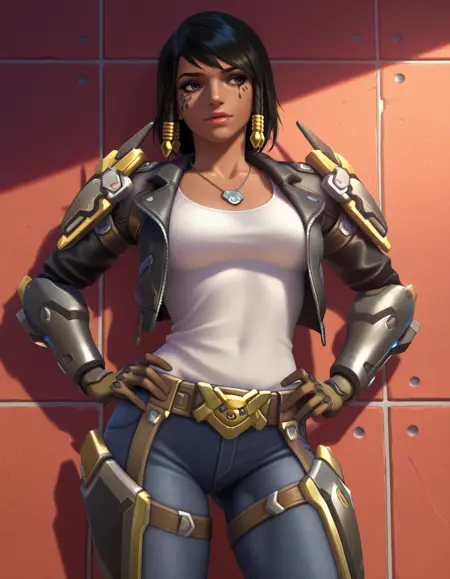 Pharah Aviator Skin (Pony & Illus)