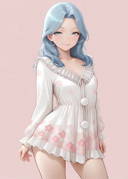 【COSTUME】Frilly Pom Pom Dress (Commission)