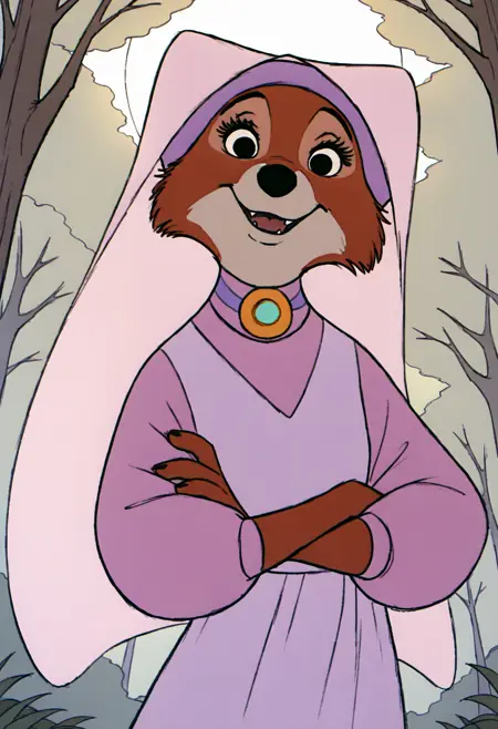 Maid Marian + artist style | from Robin Hood | Illustrious & PDXL & 1.5
