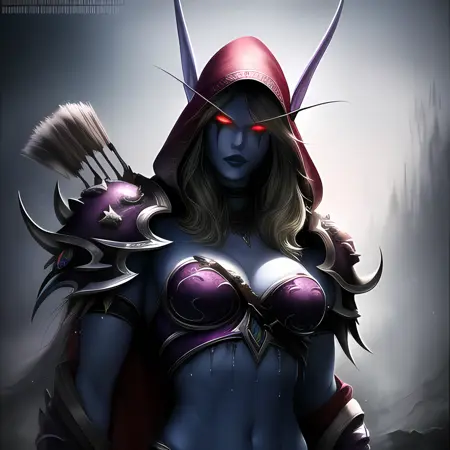 WaifuCrafter - Sylvanas Windrunner