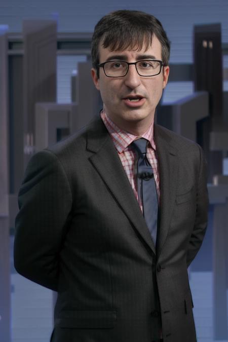 <lora:john_oliver_v1.1:1>, man, standing, glasses, john oliver, angry, shouting