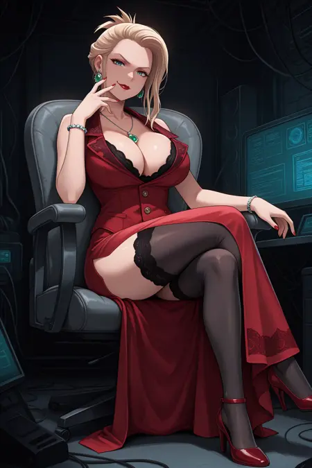 Scarlet/スカーレット (Final Fantasy VII) SDXL LoRA [Illustrious]