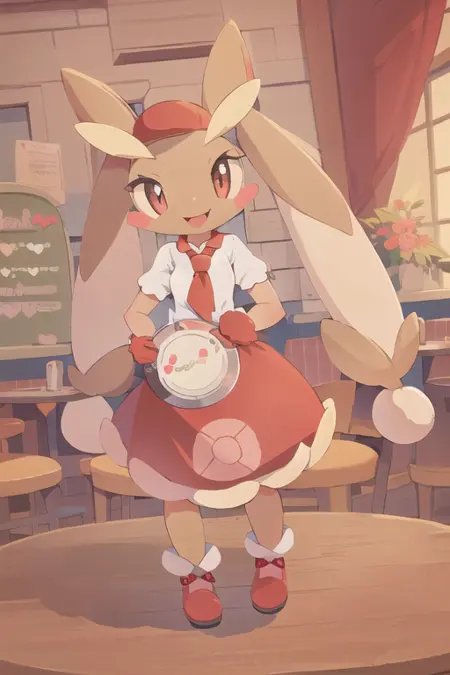 Pokémon Café Mix Artstyle | Clothes Lora (Pokemon cafe remix)