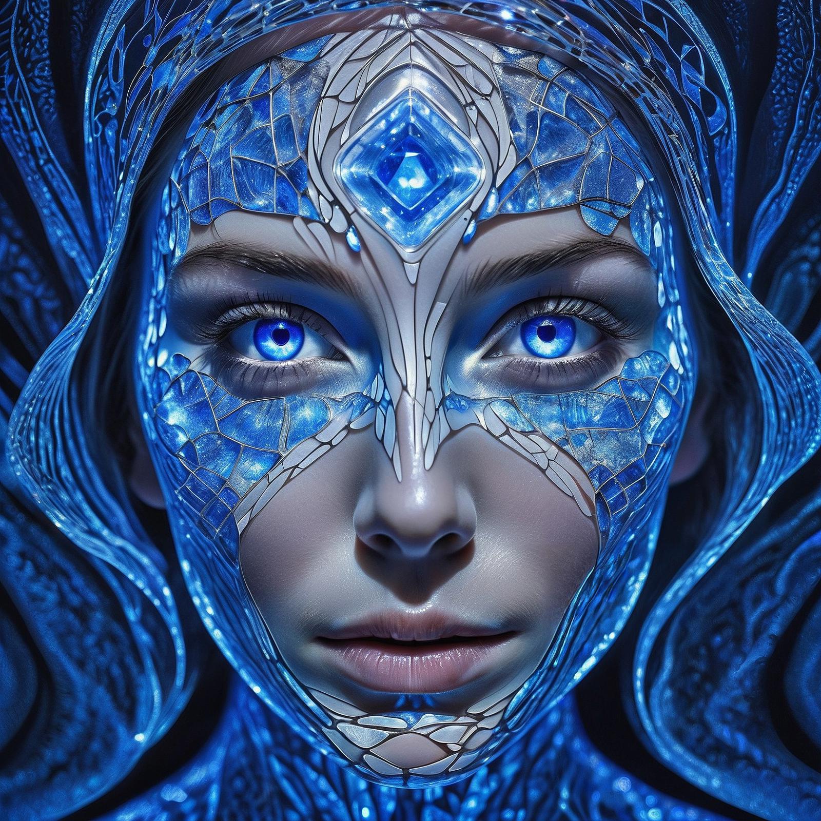 Bright blue eyes - sliders / ntcai.xyz image by SnapMind