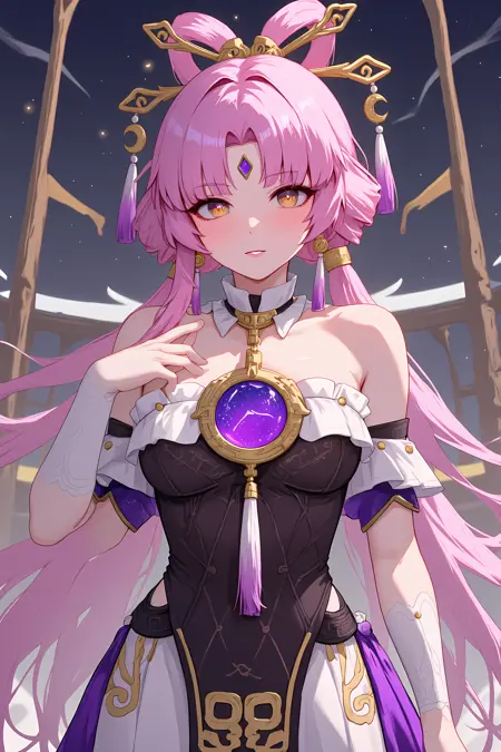 Flux lora——HSR Fuxuan(崩坏:星穹铁道 符玄)