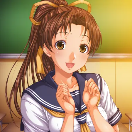 Shiwa Minami - Oshioki ~Gakuen Reijou Kousei Keikaku~ [Comission]