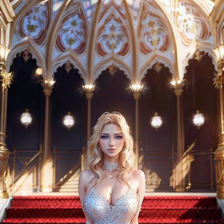 masterpiece portrait of  <lora:DanicaKatya01:1> danikatia,
standing on a red carpet, surrounded by a crowd of people, smiling, 
wearing formal clothing, under natural lighting, close-up, looking at the camera, 
rendered in Unreal Engine 5 with RTX, photorealistic concept art, deep color art, 8K artistic photography, HDR, hyperrealism, hyperdetailed painting, TXAA.