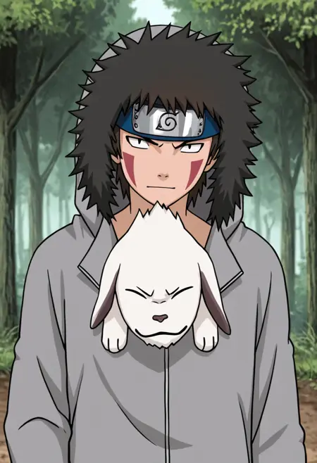 Inuzuka Kiba - Naruto (Classic) + AKAMARU