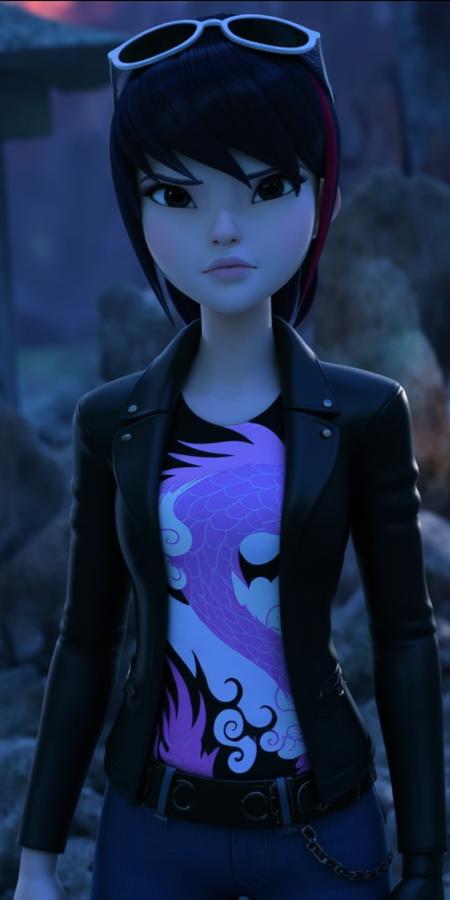 Fei Wu, Ladybug, Miraculous. Different models and attires. 🟢 Civilian (Flux)