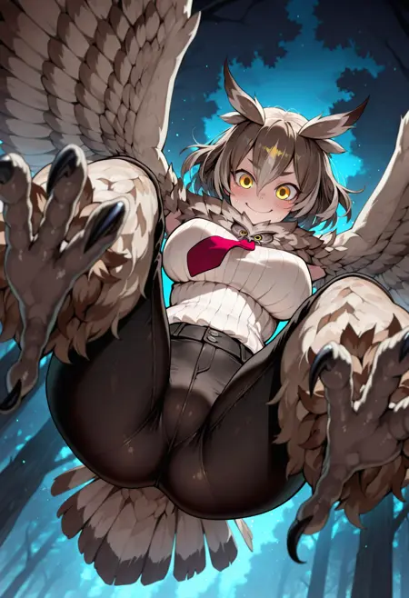 Owl Mage - Monster Girl Encyclopedia (MGE)