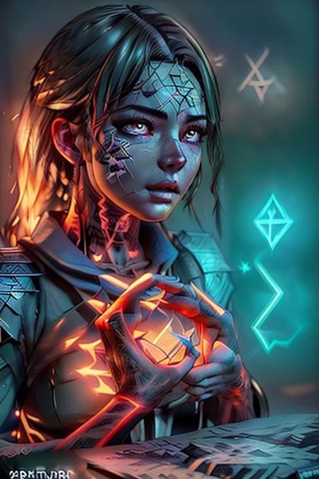 {{Cute|Kawaii|realistic||} anime style|comics style|professional photograph|fine art comics style digital painting}, glowing __color__ ether {rune|} tattoos, __random_waifu_xl__
__test2_location__<lora:aetherglow3_flux-000002:1>