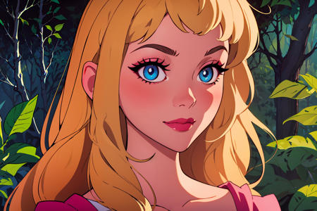 Briar Rose Style - 1950's Cel Painting style Briar Rose Style V1