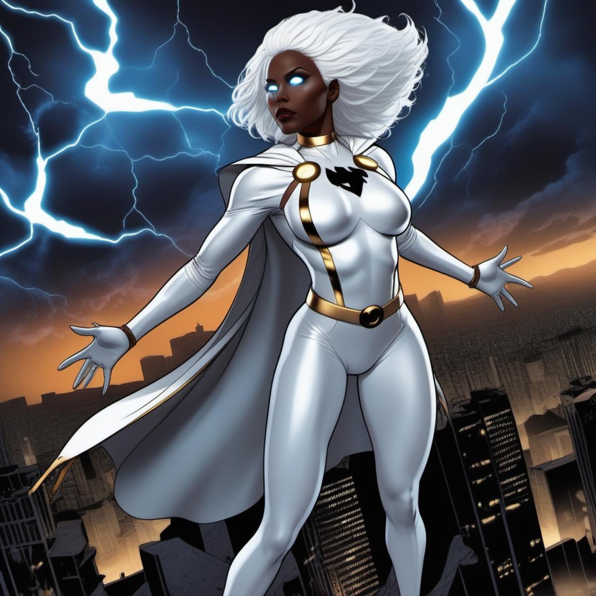 Storm - Marvel - Realistic SDXL image by PhotobAIt