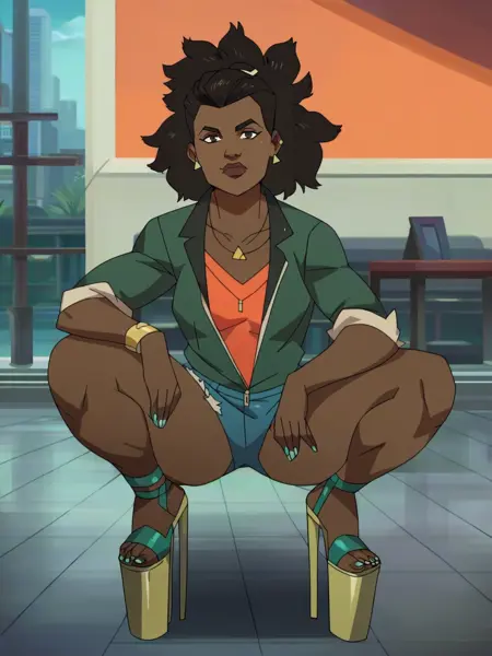 Amber Bennett (Invincible) PonyDiffusionXL