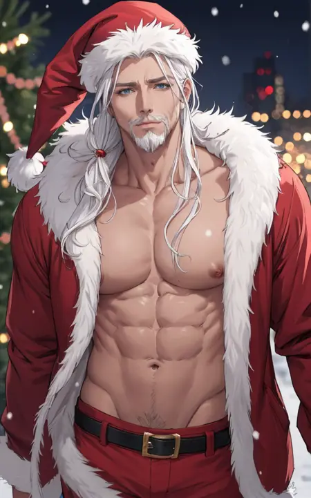 Sexy Santa Clause | Merry Christmas | Bara Concept