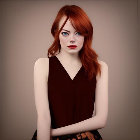 A photoshoot of Emma Stone