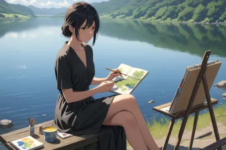 Makot Shinitani Style(people and scenery Included)