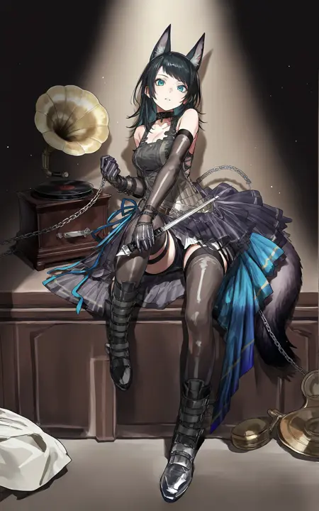 明日方舟 × BanG Dream! Ave Mujica 八幡海铃 yahata umiri (moonlight executioner)