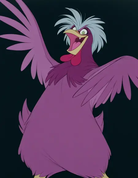 Madam Mim (Chicken) | The Sword in the Stone | IllustriousXL & PonyXL