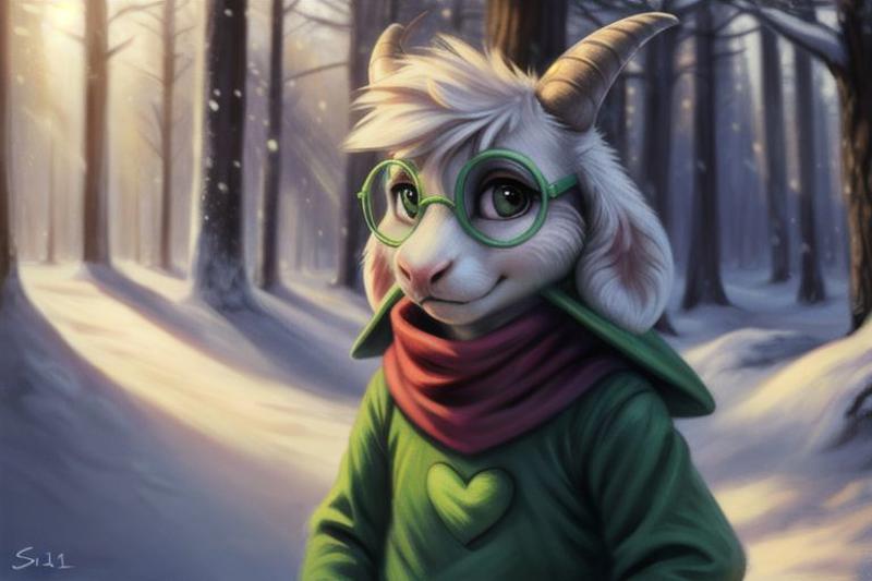 Asriel (Undertale) image by r545n