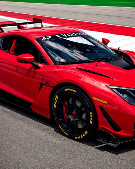 Red is a highly visible color, which is important in motorsport. A bright red car stands out on the racetrack and enhances the brand's recognition.