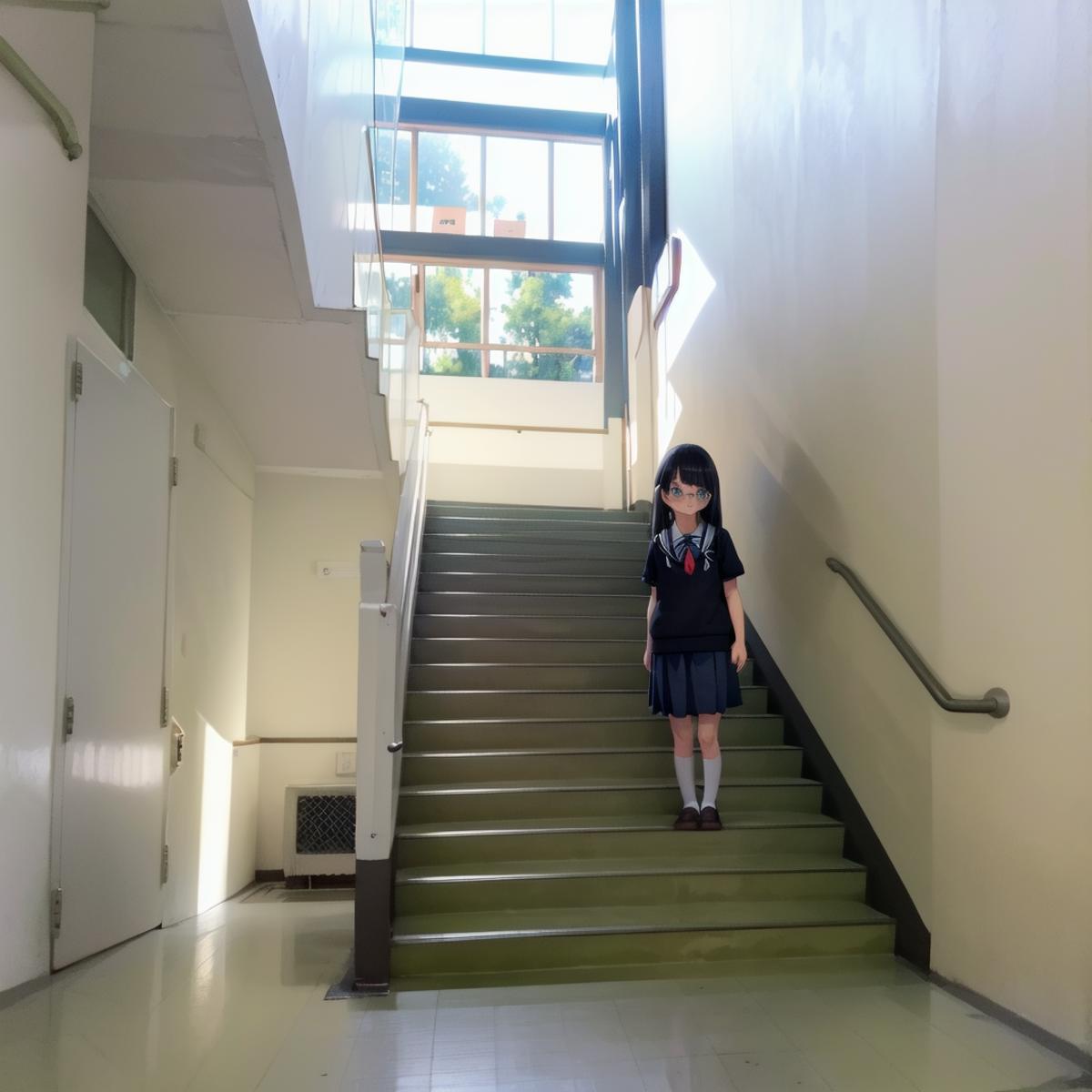 学校の階段 / Kaidan SD15 image by swingwings