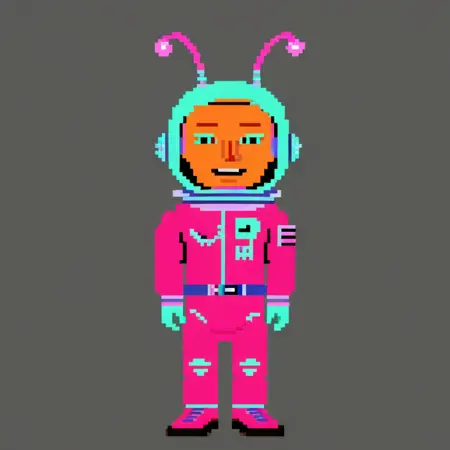 SDXL Retro Pixel People